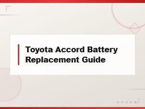 Honda Accord Battery Group Size and Replacement Guide